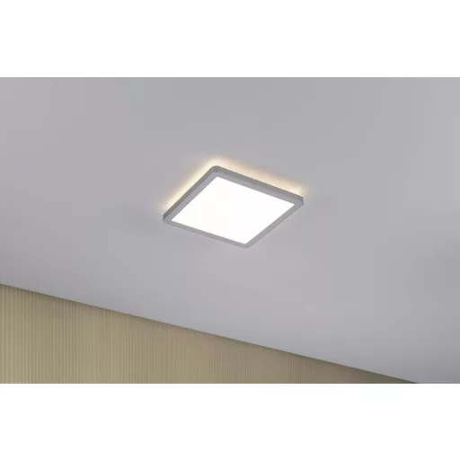 Paulmann 70993 P Atria Shine 11,2W 3000K 190x190 ch m K LED-es mennyezeti lámpa LED 11.2 W Króm (matt)