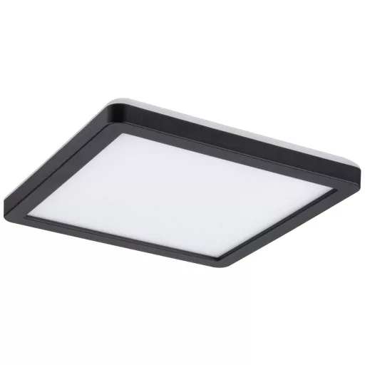 Paulmann 71000 P Atria Shine 11,2W 3000K 190x190 sz Ks LED-es mennyezeti lámpa LED 11.2 W Fekete