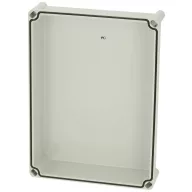   Fibox Cover, PC Grey 3730559 Univerzális műszerdobozok 380 x 280 x 80 Polikarbonát Élénk szürke (RAL 7035) 1 db