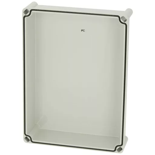 Fibox Cover, PC Grey 3730559 Univerzális műszerdobozok 380 x 280 x 80 Polikarbonát Élénk szürke (RAL 7035) 1 db