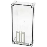   Fibox Cover, PC Transparent 3720557 Univerzális műszerdobozok 380 x 190 x 80 Polikarbonát Élénk szürke (RAL 7035) 1 db