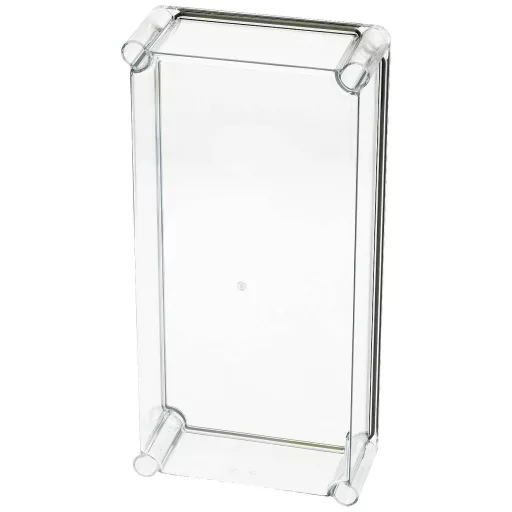 Fibox Cover, PC Transparent 3720557 Univerzális műszerdobozok 380 x 190 x 80 Polikarbonát Élénk szürke (RAL 7035) 1 db