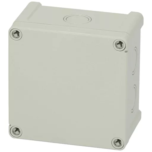 Fibox TPCM 111107 Univerzális műszerdobozok 110 x 110 x 65 Polikarbonát Élénk szürke (RAL 7035) 1 db