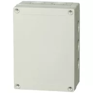   Fibox Enclosure, PC, metric knock-outs Grey cover 6016314 Univerzális műszerdobozok 180 x 130 x 75 Polikarbonát Élénk szürke (RAL 7035) 1 db
