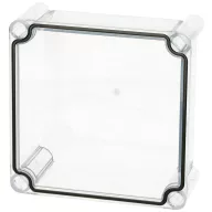   Fibox Cover, PC Transparent 3720555 Univerzális műszerdobozok 190 x 190 x 80 Polikarbonát Élénk szürke (RAL 7035) 1 db