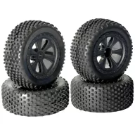   Reely RE-7577274 Alkatrész Komplett kerekek, első és hátsó