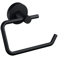 tesa MOON BLACK Toalettpapír tartó Ragasztó Fém