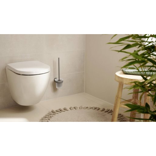 tesa MOON GREY Vécékefe garnitúra Ragasztó Fém