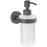   tesa MOON GREY 40584-00000-00 Szappanadagoló 200 ml Szürke (matt), Üveg (selymes)