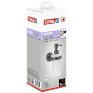   tesa MOON GREY 40584-00000-00 Szappanadagoló 200 ml Szürke (matt), Üveg (selymes)