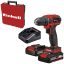Einhell TE-CD 18/40 Li BL (2x2,0Ah) Power X-Change 4513995 Akkus fúrócsavarozó 18 V 2 Ah Lítiumion Töltővel, 2. akkuval