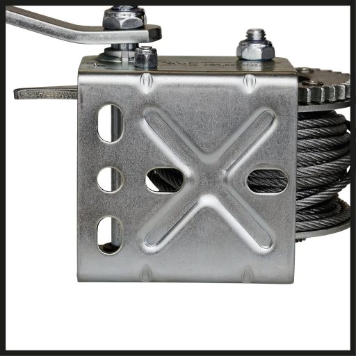 Einhell 2260160 Kézi csörlő Húzóerő (görgetve): 500 kg Visszacsapás zárral