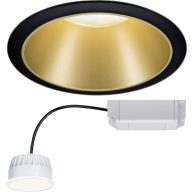   Paulmann 93395 ColeCoin Zigbee LED-es beépíthető lámpa EEK: G (A - G) LED Fekete (matt), Arany