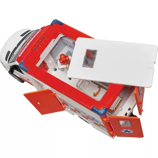 bruder MB Sprinter mentőautó sofőrrel