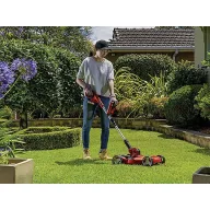   Einhell Power X-Change GE-CT 18/28 Li TC-Solo Akku Fűszegély nyíró töltő nélkül, Akku nélkül, #####inkl. Trimmer Cart 18 V Vágási szélesség (max.): 28 cm