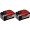 Einhell 4511526 Power X-Change Akku 2x 18V 5,2Ah PXC-Twinpack Szerszám akku 18 V 5.2 Ah Lítiumion