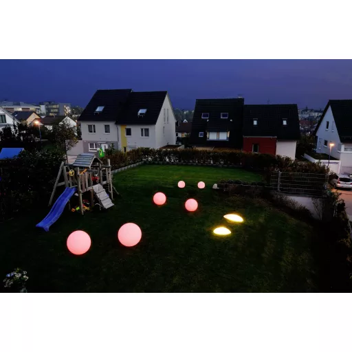 Deko Light 836931 Kugelleuchte 60 Kültéri dekorációs világítás Golyó E27 Fehér