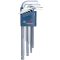 Bosch Professional Allen Key Hex 9 pcs Hatlap kulcs készlet Méret, hossz: 21 cm