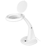   LogiLink WZ0059 Nagyító lámpa asztalhoz, 3 és 12 dioptria Nagyítási tényező=4 x 100 mm 2021-es energiahatékonysági osztályok F (A - G)