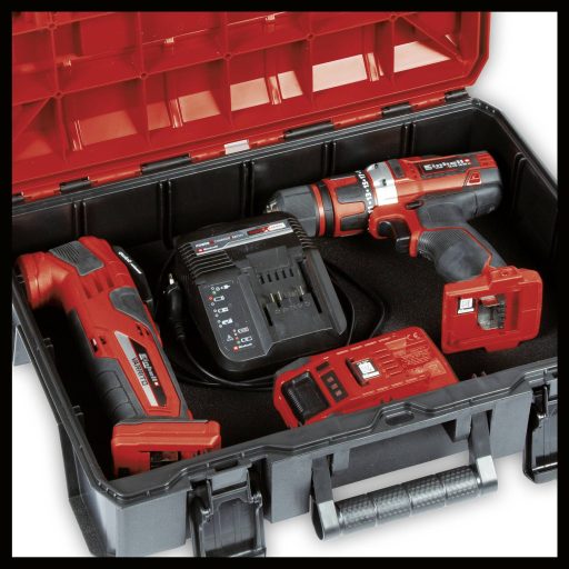 Einhell E-Case S-F 4540011 Hordtáska Polipropilén Piros, Fekete (H x Sz x Ma) 444 x 330 x 131 mm