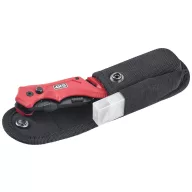   4K5 Tools TK 300 Insert Blade Knife 600.300A Összecsukható kés Tokkal Piros, Fekete