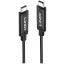 LINDY USB kábel USB 3.2 Gen2 USB-C® dugó, USB-C® dugó 5.00 m Fekete 43308