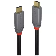   LINDY USB kábel USB 3.2 Gen2x2 USB-C® dugó, USB-C® dugó 0.50 m Fekete, Szürke 36900