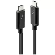   MicroConnect Thunderbolt™ kábel Thunderbolt™ 3 USB-C® dugó, USB-C® dugó 1.00 m Fekete TB3010