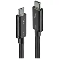   MicroConnect USB kábel USB 3.2 Gen1 USB-C®, Thunderbolt™ (USB-C®) dugó 50 cm Fekete TB3005