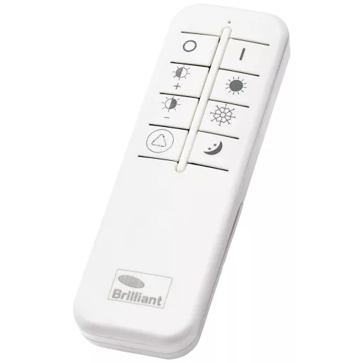 Brilliant G97190/70 Burlie LED-es mennyezeti lámpa LED 24 W Átlátszó, Fehér