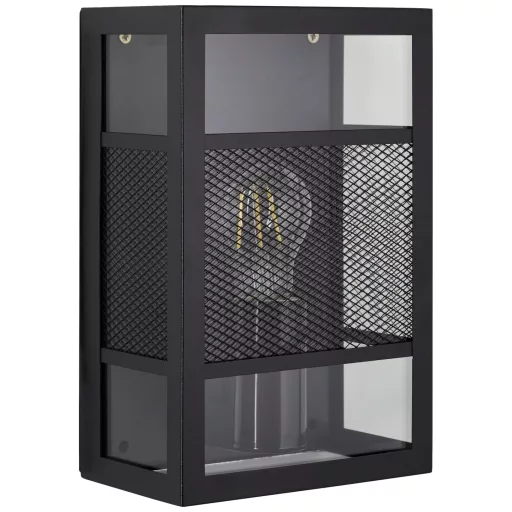 Brilliant Getta 96409/06 Kültéri fali lámpa E27 Fekete