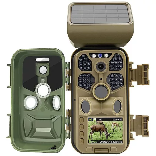 Braun Phototechnik Black 400 Vadmegfigyelő kamera 24 Megapixel WLAN, Felgyorsított felvétel funkció, Hangfelvevő Terepszínű