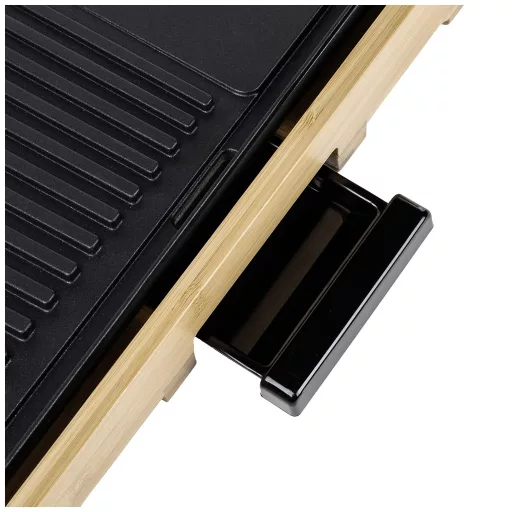 Tristar BP-2641 Asztali grill Elektromos Bambusz, Fekete