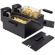   Princess 183028 Dupla hidegzónás fritőz 6 l 2x 1800 W Fekete