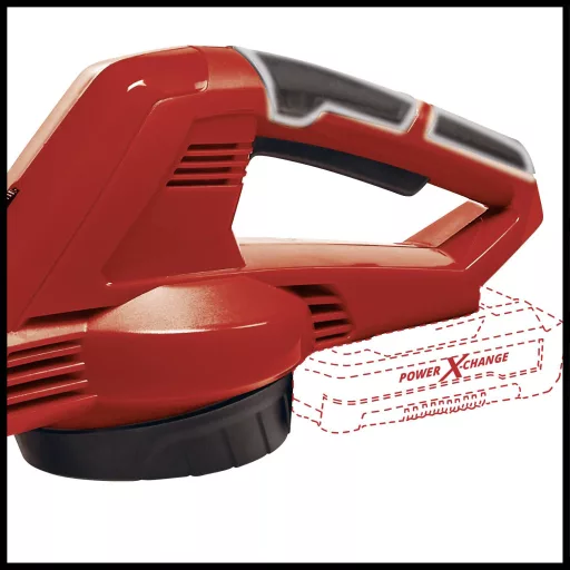Einhell GE-CL 18/1 Li E-Solo Power X-Change Akku 3433541 Lombfújó Szoft markolat, Akku nélkül, töltő nélkül