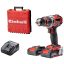 Einhell Professional TP-CD 18/50 Li-i BL (2x2,0Ah) 2 sebességfokozat-Akkus ütvefúró-csavarozó Töltővel, 2. akkuval