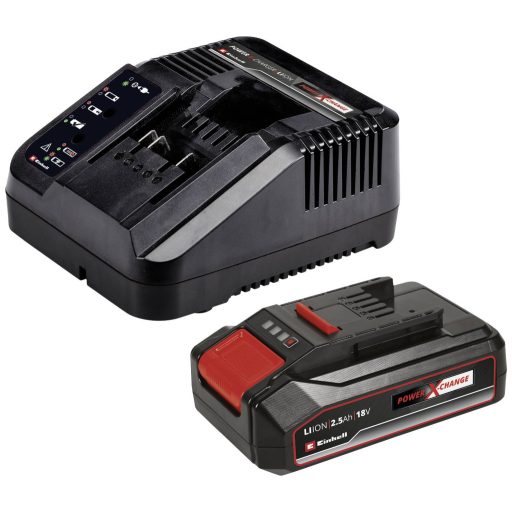 Einhell TE-CD 18/2 Li-i +22 (1x2,5 Ah) 2 sebességfokozat-Akkus ütvefúró-csavarozó 22 részes tartozék készlettel, Töltővel, akkuval