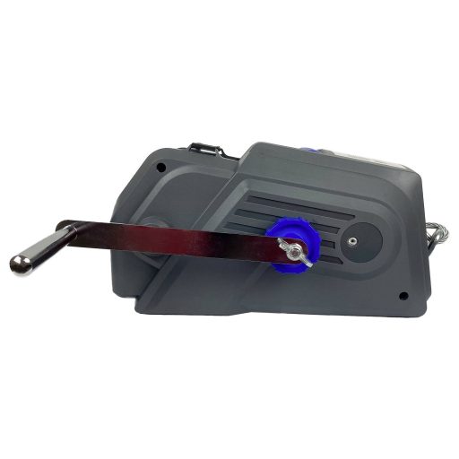 Berger & Schröter KDJ-2000 R Kötélcsörlő Húzóerő (álló): 400 kg Húzóerő (görgetve): 2700 kg Vezeték nélküli távirányító