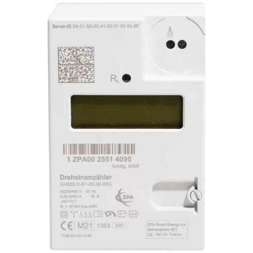 Counttec ZPA Háromfázisú fogyasztásmérő digitális 60 A MID konform: Igen 1 db