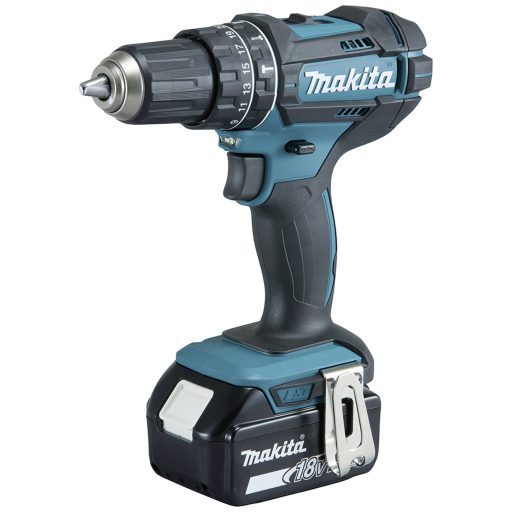Makita DHP482RFX9 2 sebességfokozat-Akkus ütvefúró-csavarozó 2. akkuval, Hordtáskával, Tartozékokkal, Töltővel