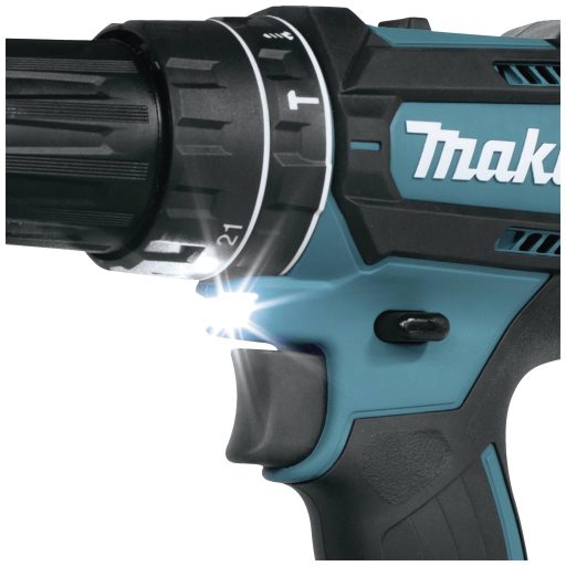 Makita DHP482RFX9 2 sebességfokozat-Akkus ütvefúró-csavarozó 2. akkuval, Hordtáskával, Tartozékokkal, Töltővel