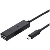 Value USB kábel USB-A dugó 10.00 m Fekete 12.99.1112