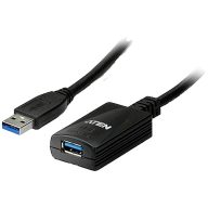 ATEN USB kábel USB4™ RJ45 dugó 5.00 m Fekete UE350A