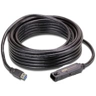 ATEN USB kábel USB4™ RJ45 dugó 10.00 m Fekete UE3310