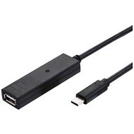 Value USB kábel USB-A dugó 15.00 m Fekete 12.99.1113