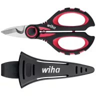   Wiha Villanyszerelő olló krimpelő funkcióval 160 mm-es bliszterben 41923