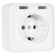   Eberle 053637141002 INSTAT 868-a1S Helyiségtermosztát Köztes dugó 1 db