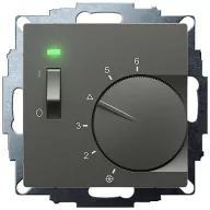   Eberle 191811554302 UTE 1015-Anthrazit-55 Helyiségtermosztát Süllyeszett 1 db