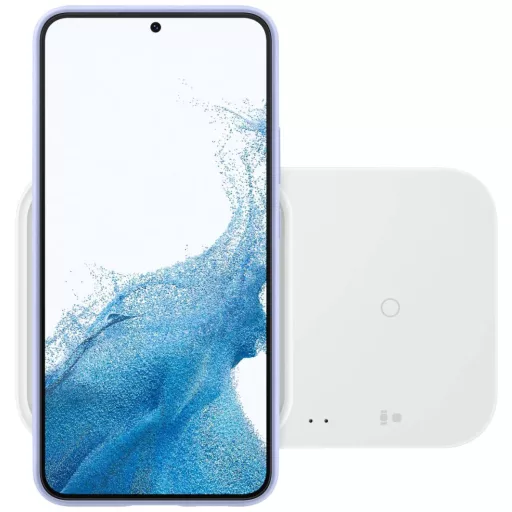 Samsung indukciós akkutöltő 2.77 A Wireless Charger Duo EP-P5400T EP-P5400TWEGEU Kimenetek USB-C® Fehér