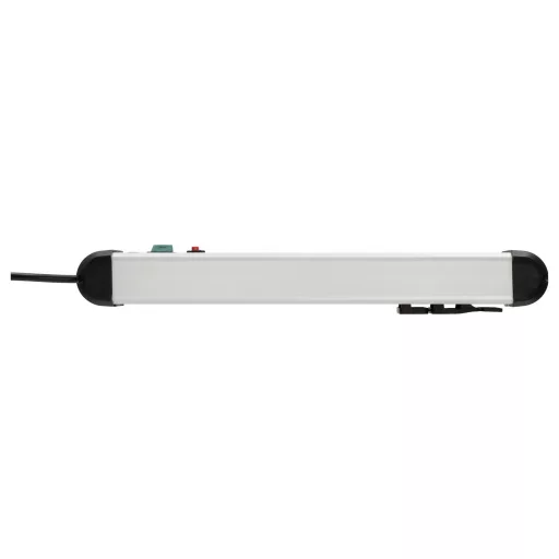 Brennenstuhl 1391010400 Túlfeszültség ellen védő elosztó Alumínium (eloxált), Fekete Védőérintkezős 1 db